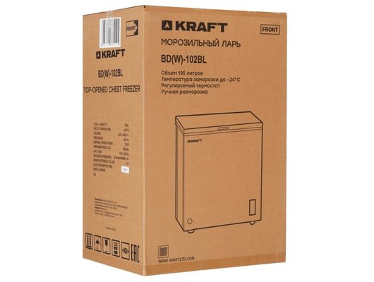 Морозильный ларь KRAFT BD (W)-102BL